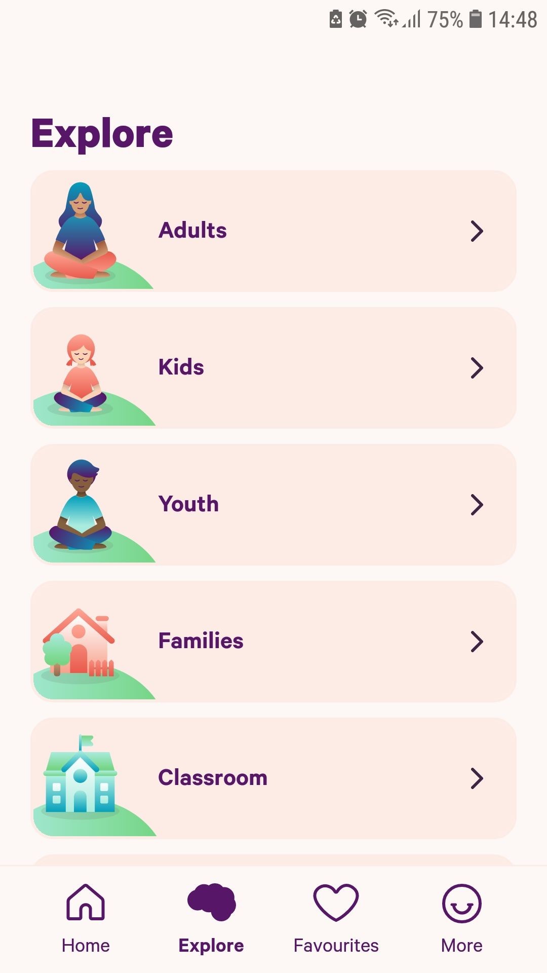 Smiling Mind khám phá thiền định trên điện thoại Android