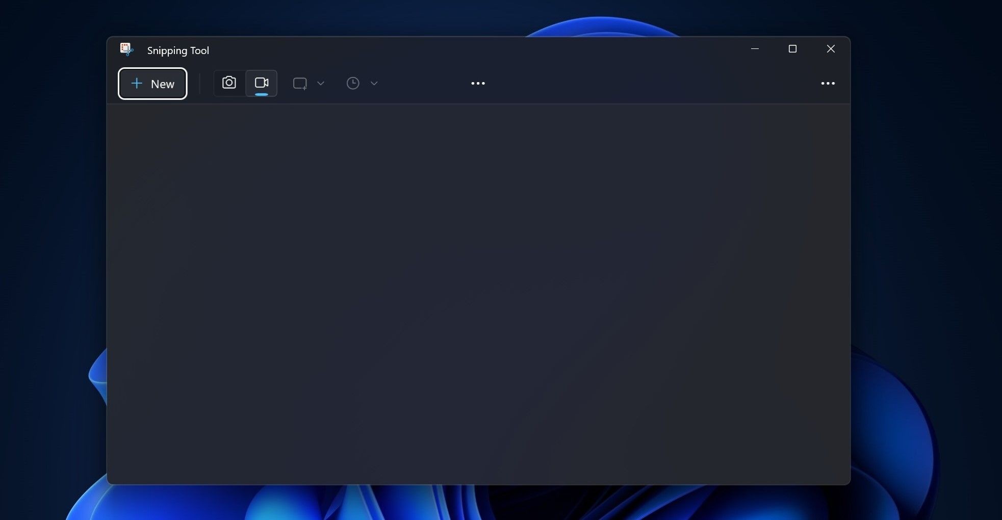 Snipping Tool với tính năng ghi màn hình