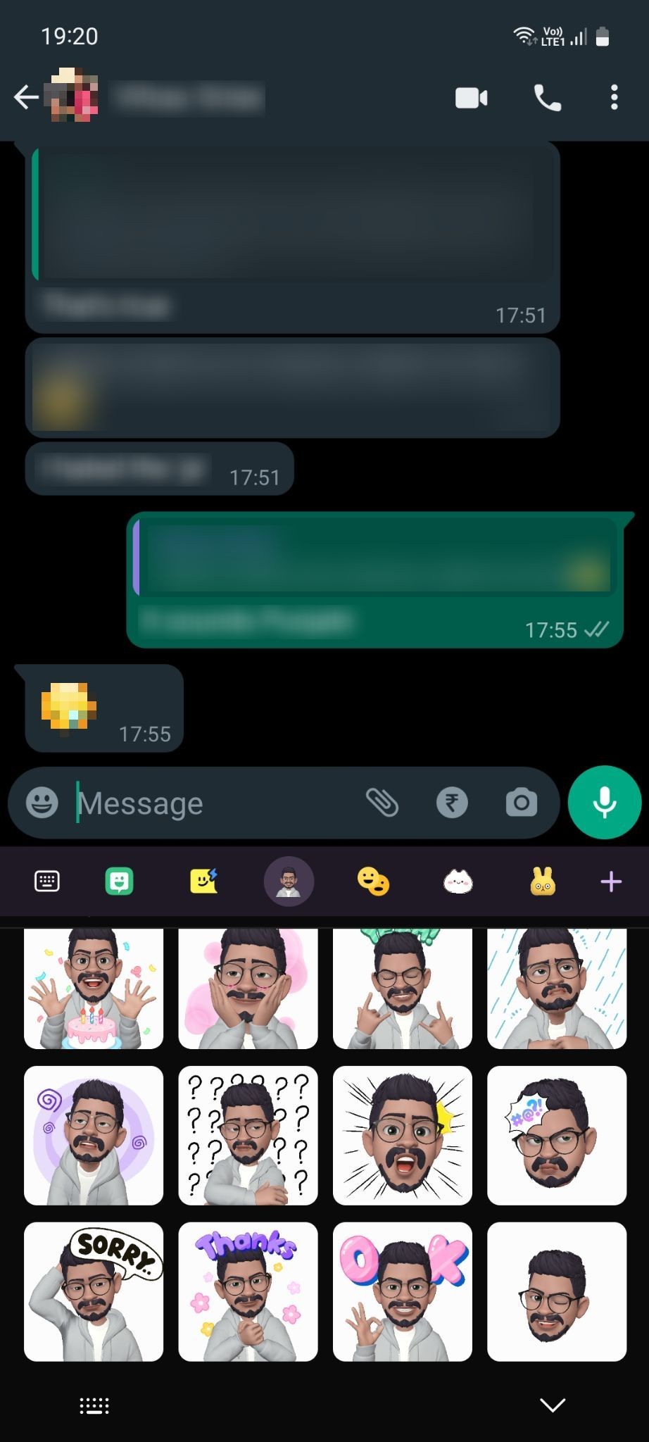 Sử dụng avatar AR để tạo sticker trên Samsung AR Zone