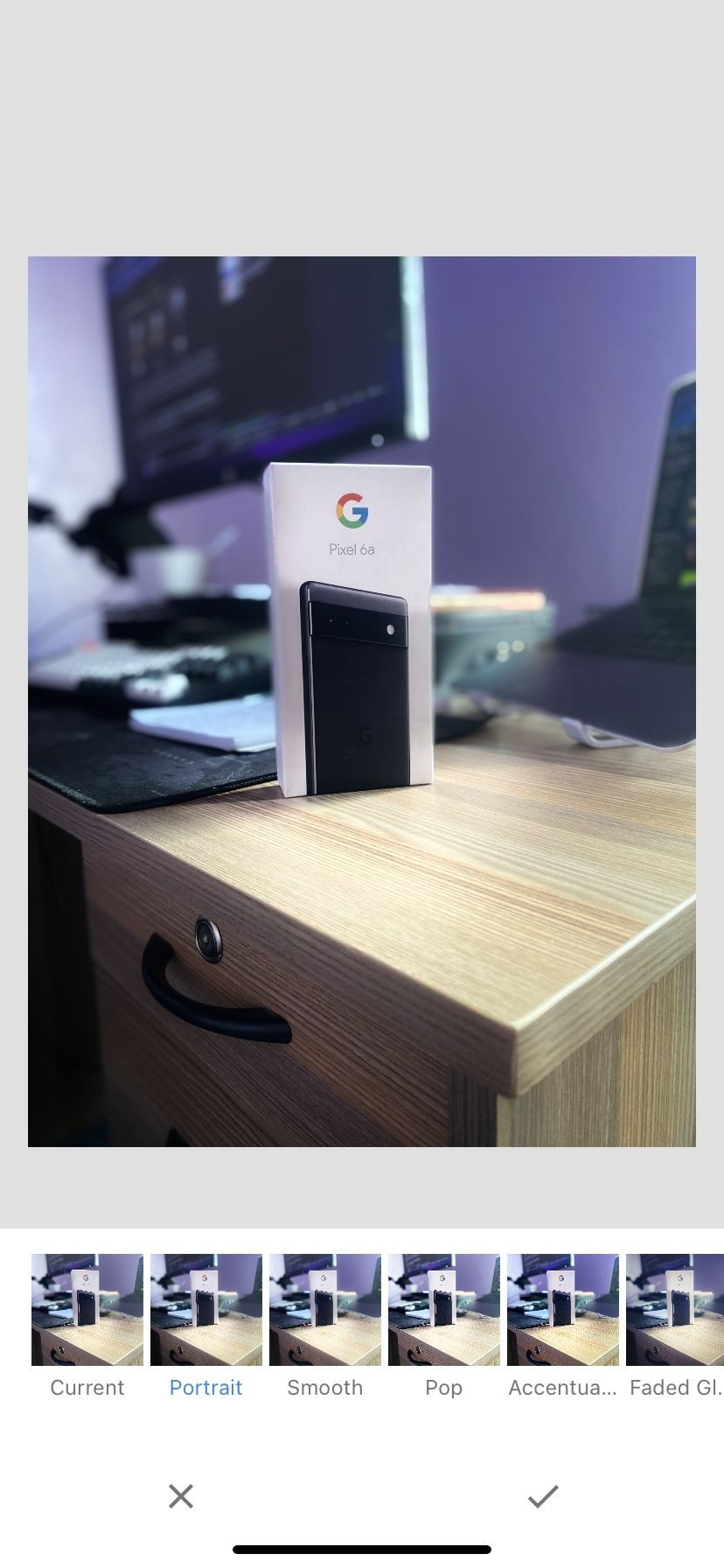 Sử dụng bộ lọc có sẵn trong Snapseed