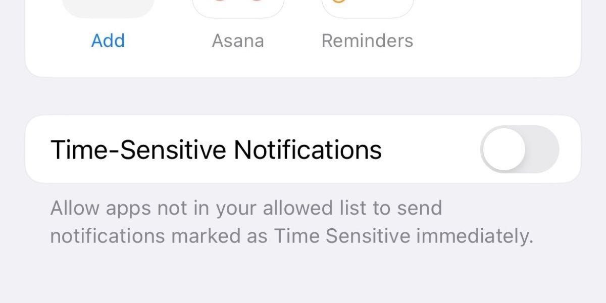 Tắt thông báo nhạy cảm về thời gian cho chế độ Không Làm Phiền trên iPhone