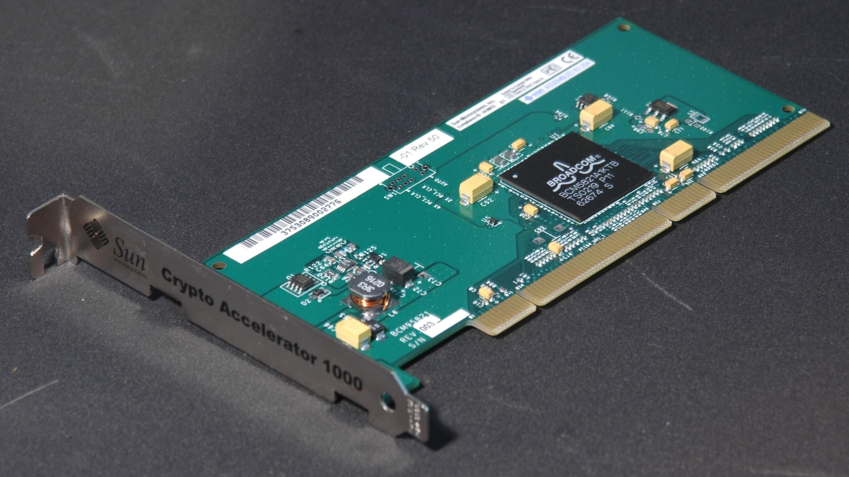 Thẻ PCI Sun Microsystems Crypto Accelerator 1000