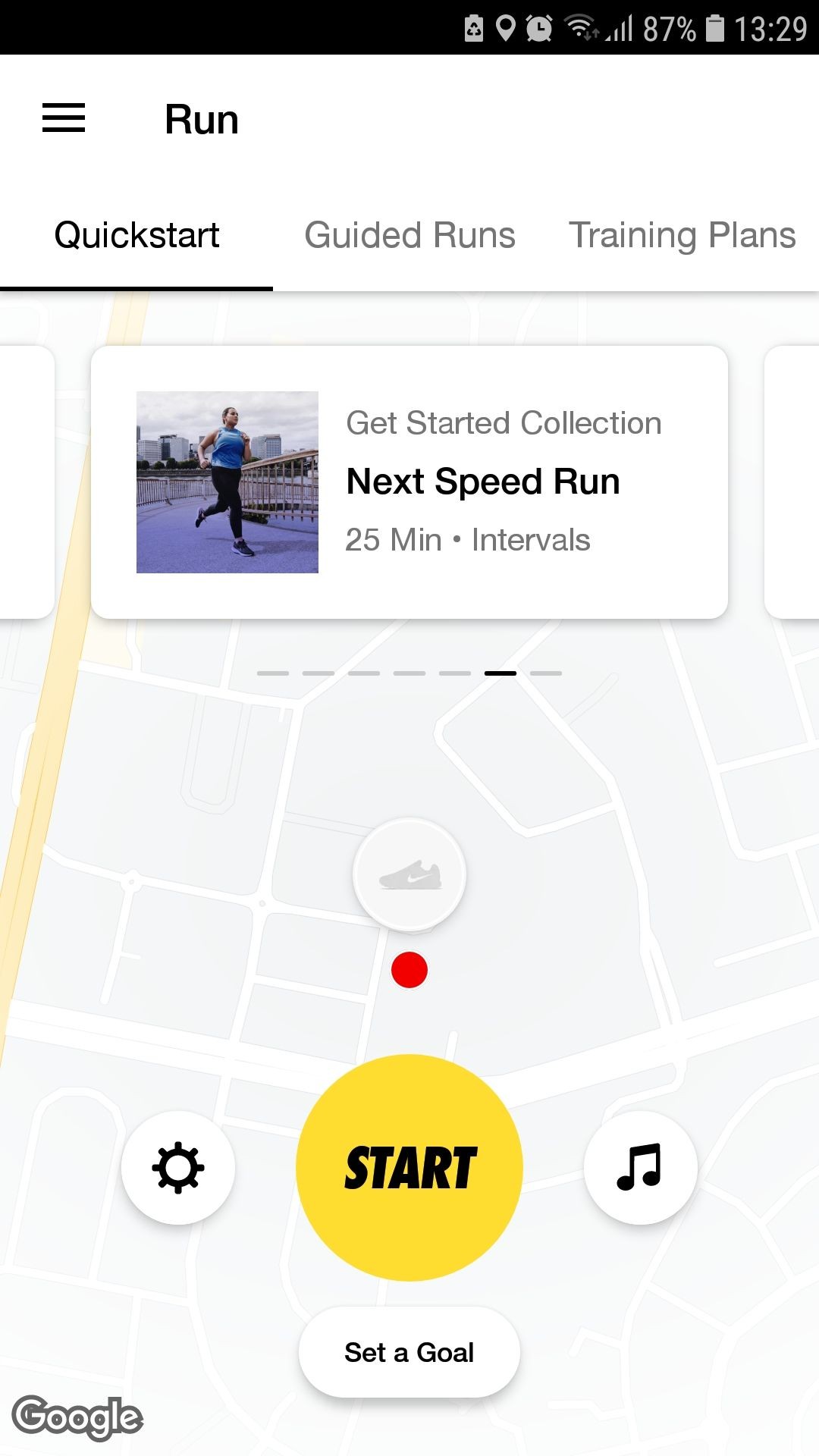 Theo dõi chạy bộ với Nike Run Club