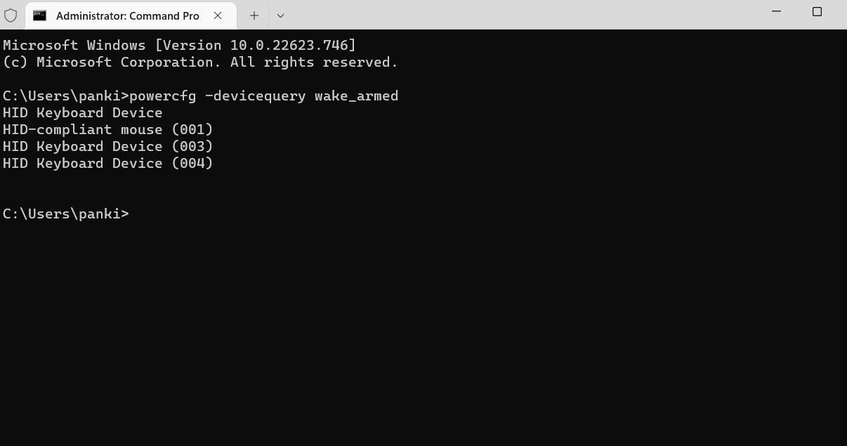 Thiết bị được phép đánh thức máy tính Windows từ chế độ ngủ