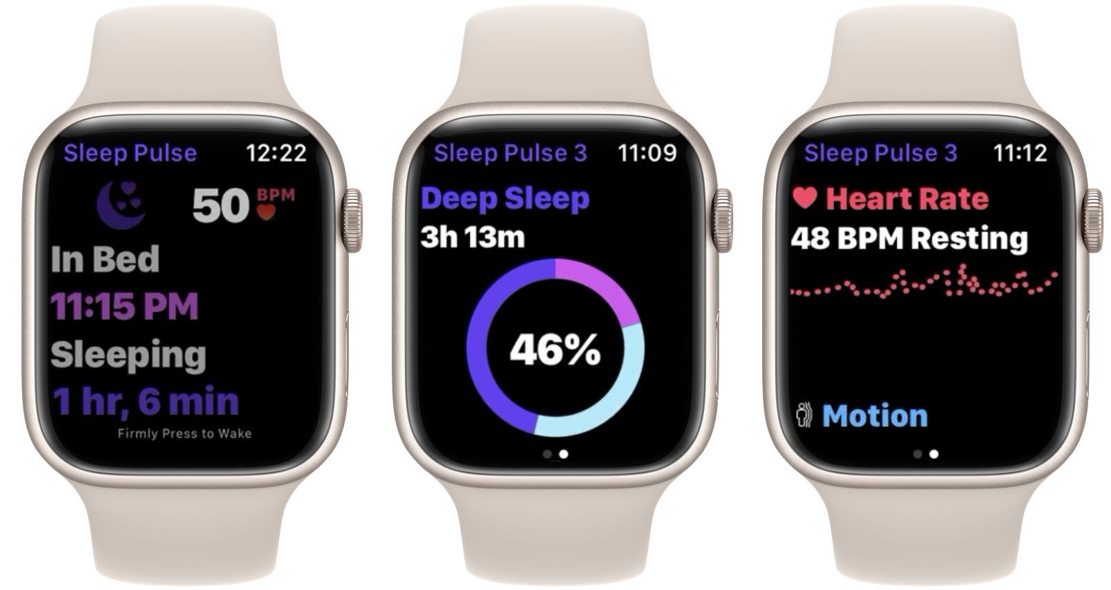 Thiết bị theo dõi giấc ngủ cho đồng hồ Apple Watch