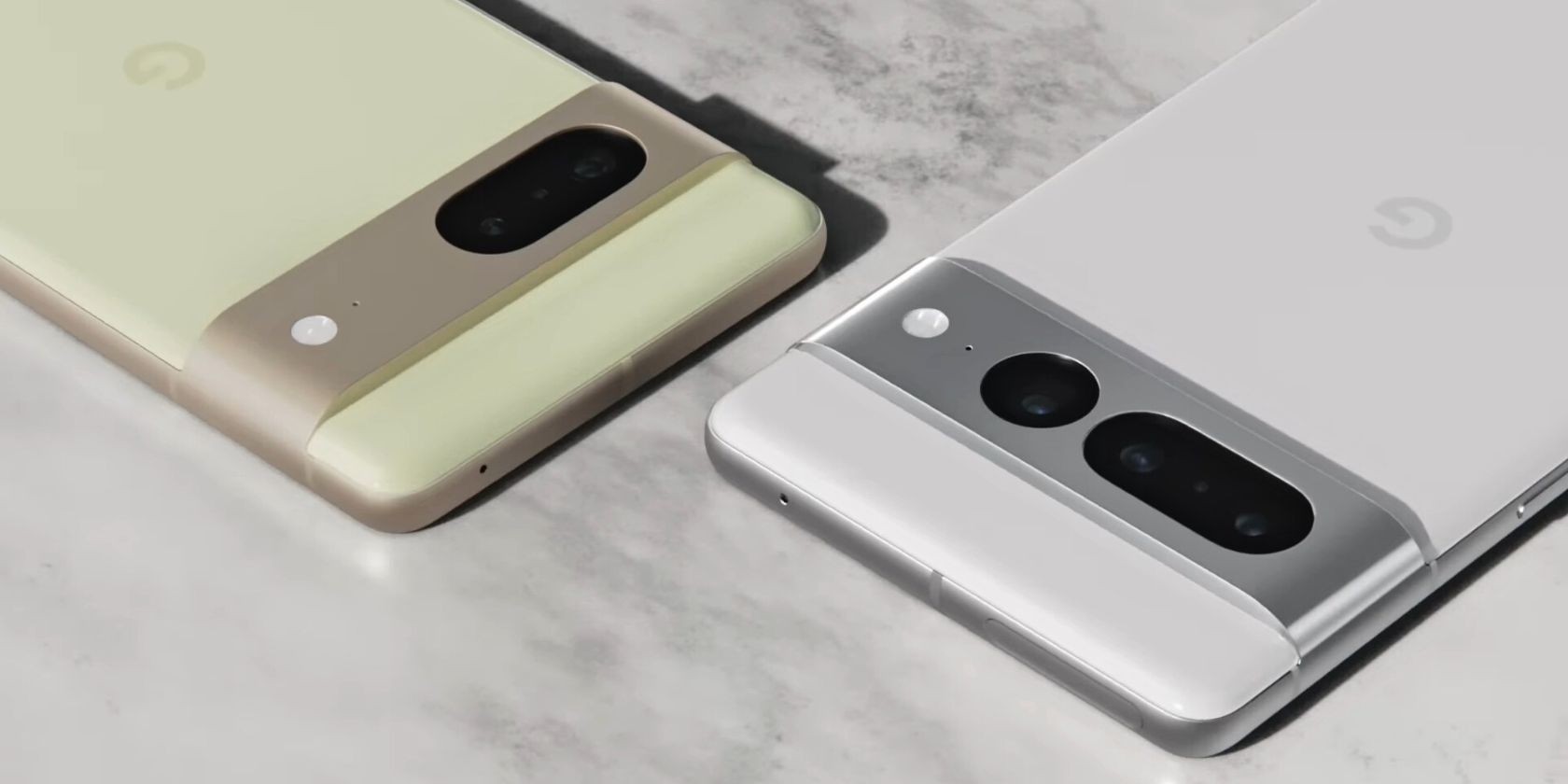 Thiết kế thanh camera của Pixel 7 và Pixel 7 Pro