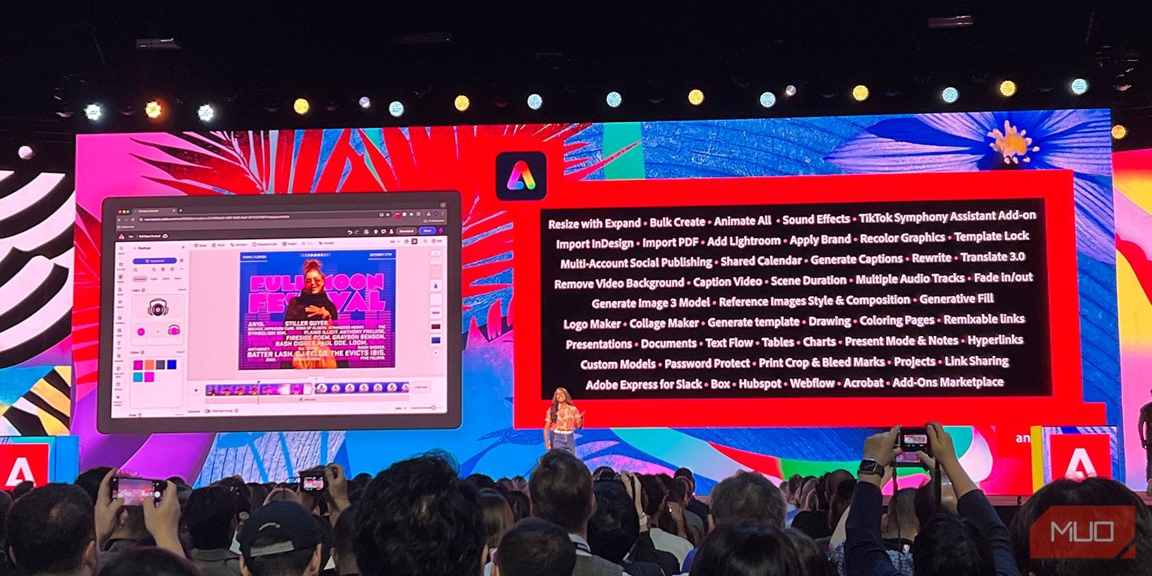 Thông báo công cụ Adobe Express