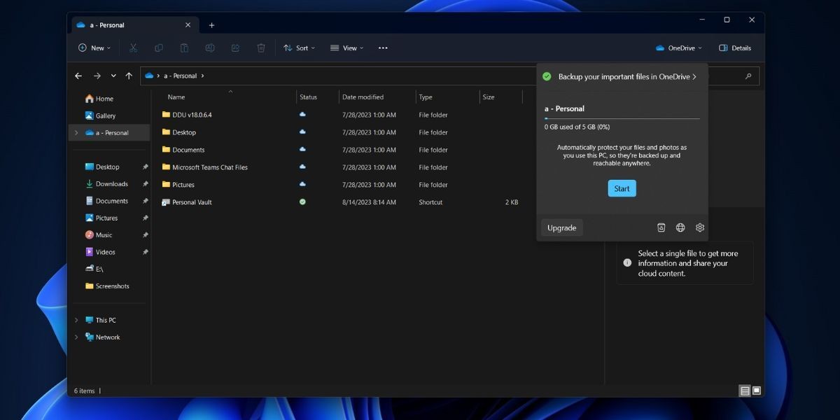 Tích hợp sản phẩm Microsoft 365 trong File Explorer