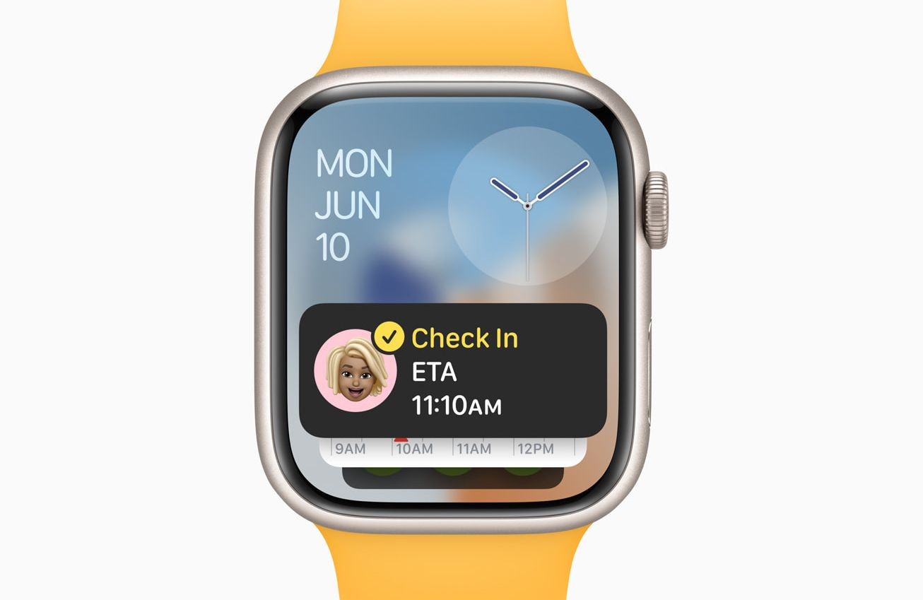 Tính năng Check In trong watchOS 11