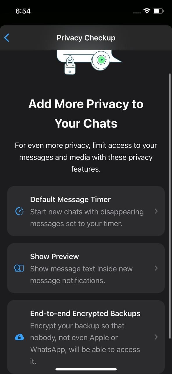 Tính năng Thêm Bảo Mật Cho Cuộc Trò Chuyện trên WhatsApp