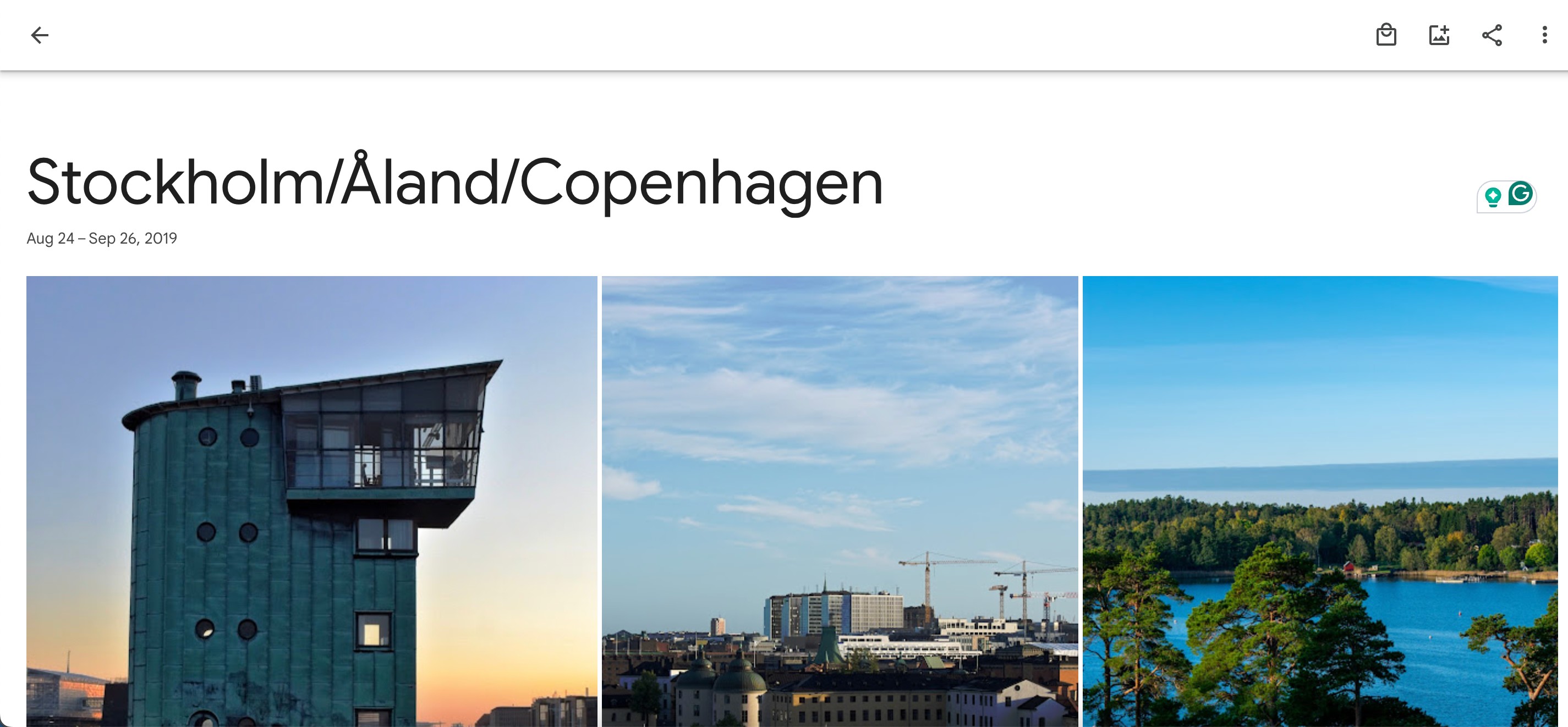 Tổ chức ảnh trong ứng dụng Google Photos