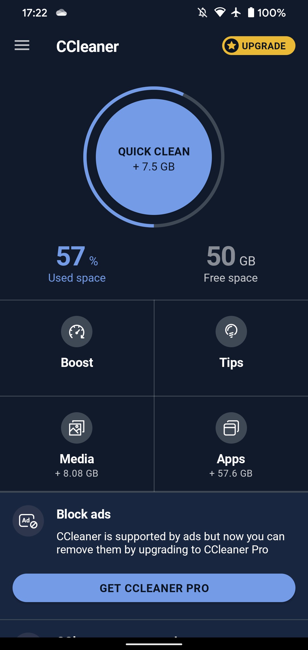 Trang chủ CCleaner Android