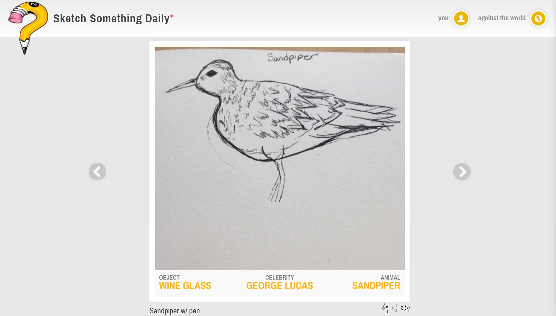 Trang chủ của Sketch Something Daily