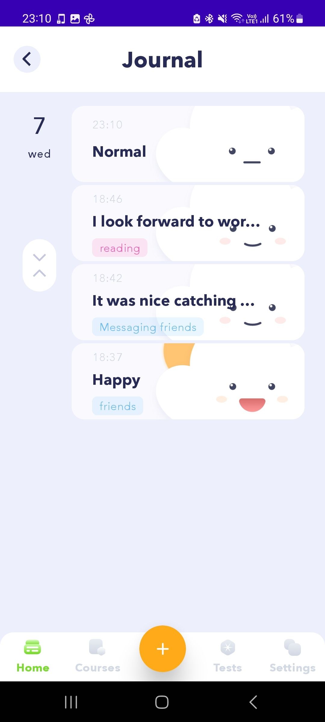 Trang nhật ký hoạt động của Breeze