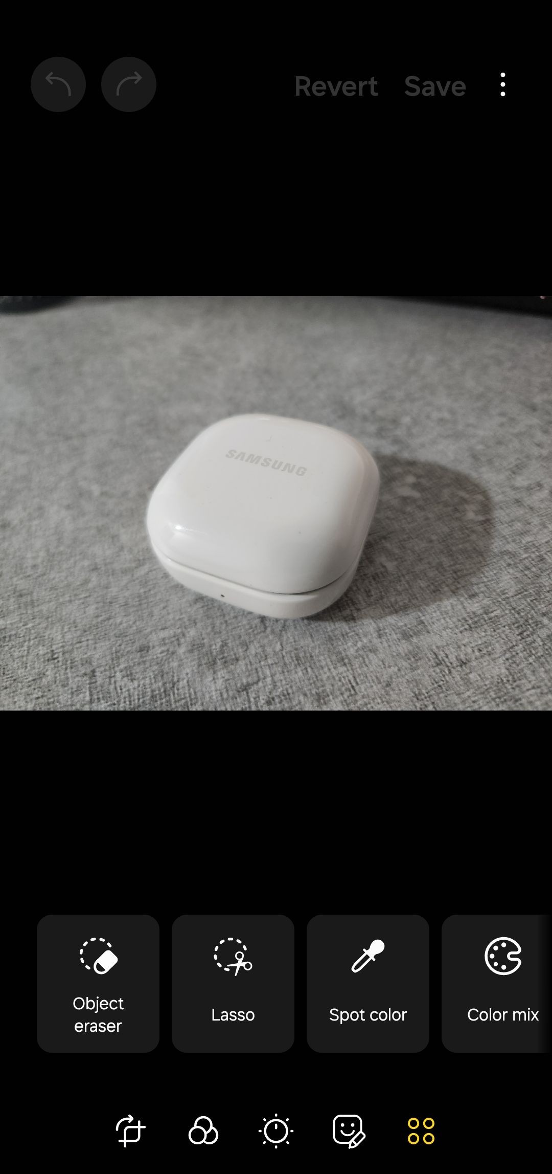 Trình chỉnh sửa ảnh trong ứng dụng Thư Viện Samsung