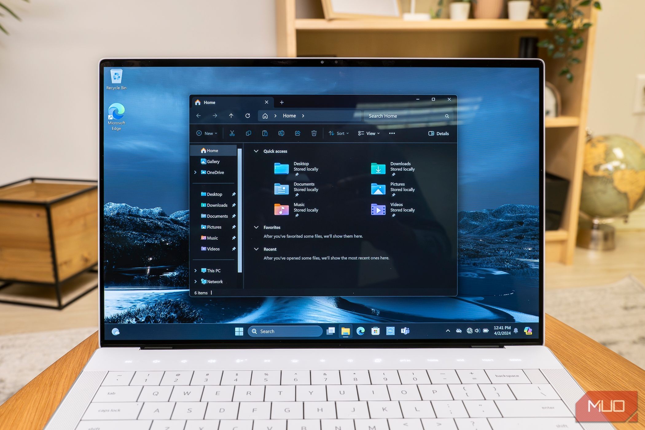 Trình quản lý tệp trên Dell XPS 14 9440