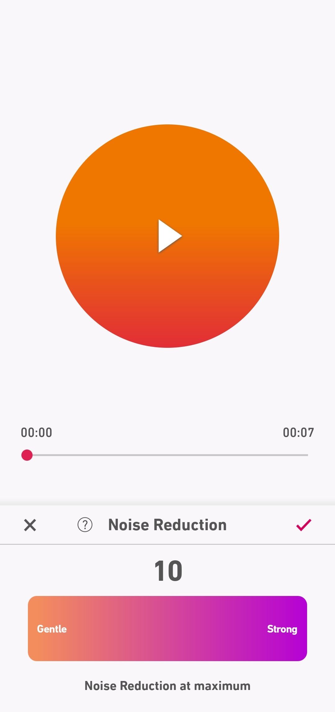 Tùy chọn giảm tiếng ồn trên Dolby On