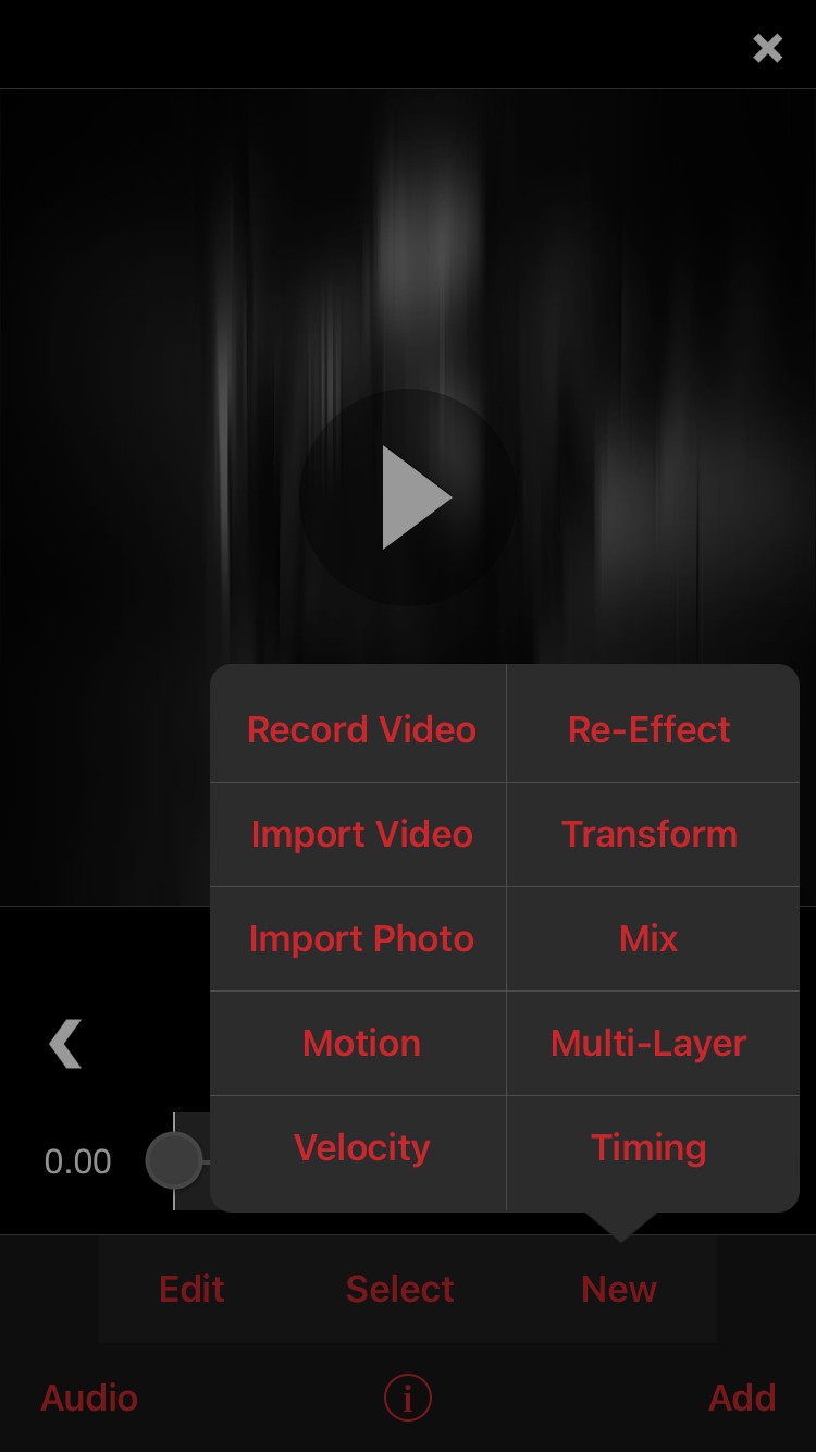 Tùy chọn nội dung mới trong ứng dụng Video Star