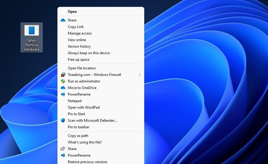 Tùy chọn Pin to taskbar