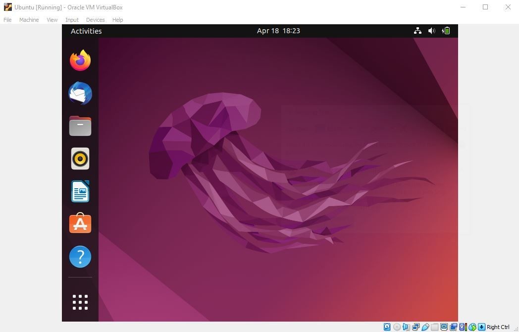 Ubuntu trên VirtualBox