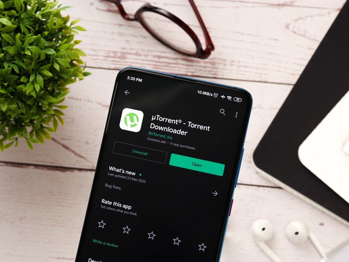 Ứng dụng uTorrent trên điện thoại di động