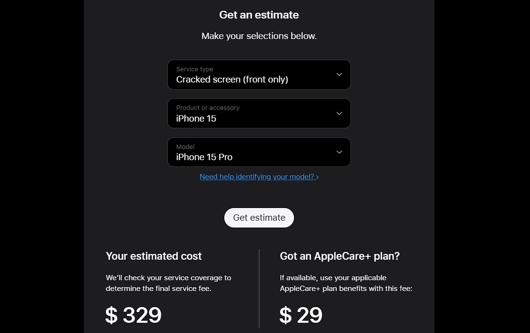 Ước Tính Chi Phí Sửa Chữa Màn Hình iPhone