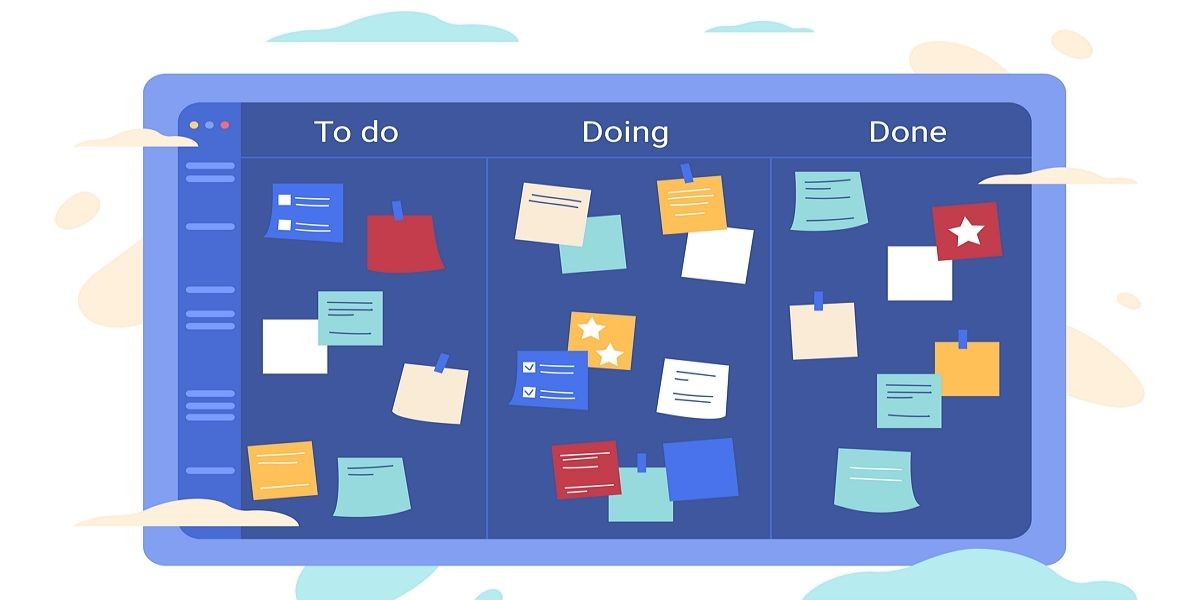 Ví dụ về bảng Kanban