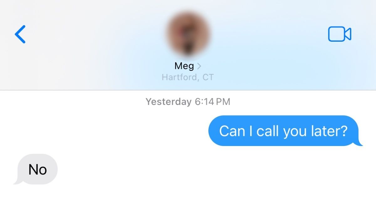 Vị trí liên hệ trong Messages, iOS 17