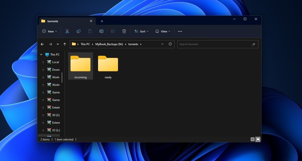 Vị trí Tệp Torrent Mới Trên Windows Explorer