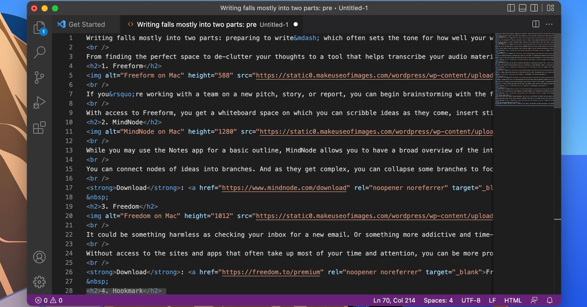 Visual Studio Code trên Mac