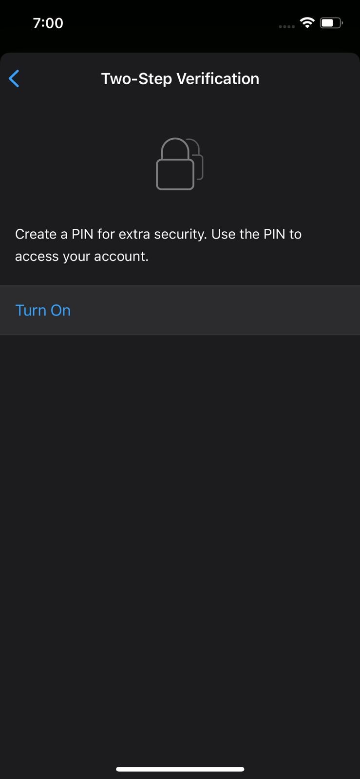 Xác minh hai bước trên WhatsApp