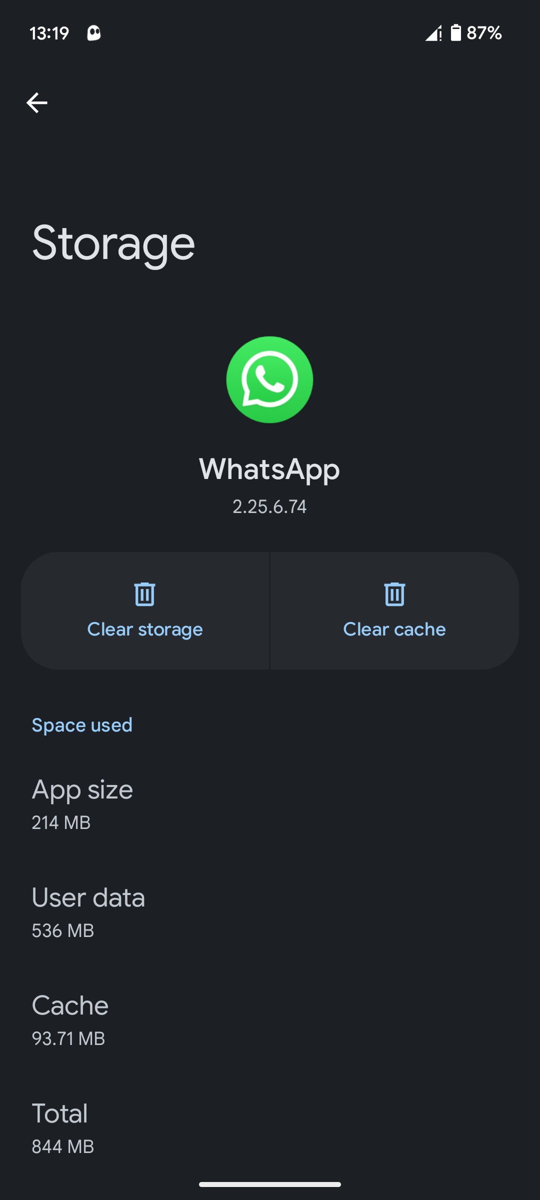Xem dung lượng lưu trữ của ứng dụng trên Android