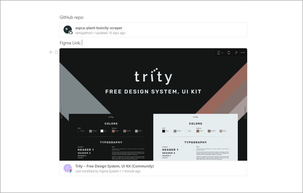 Xem trước kho lưu trữ GitHub và thiết kế giao diện người dùng Figma