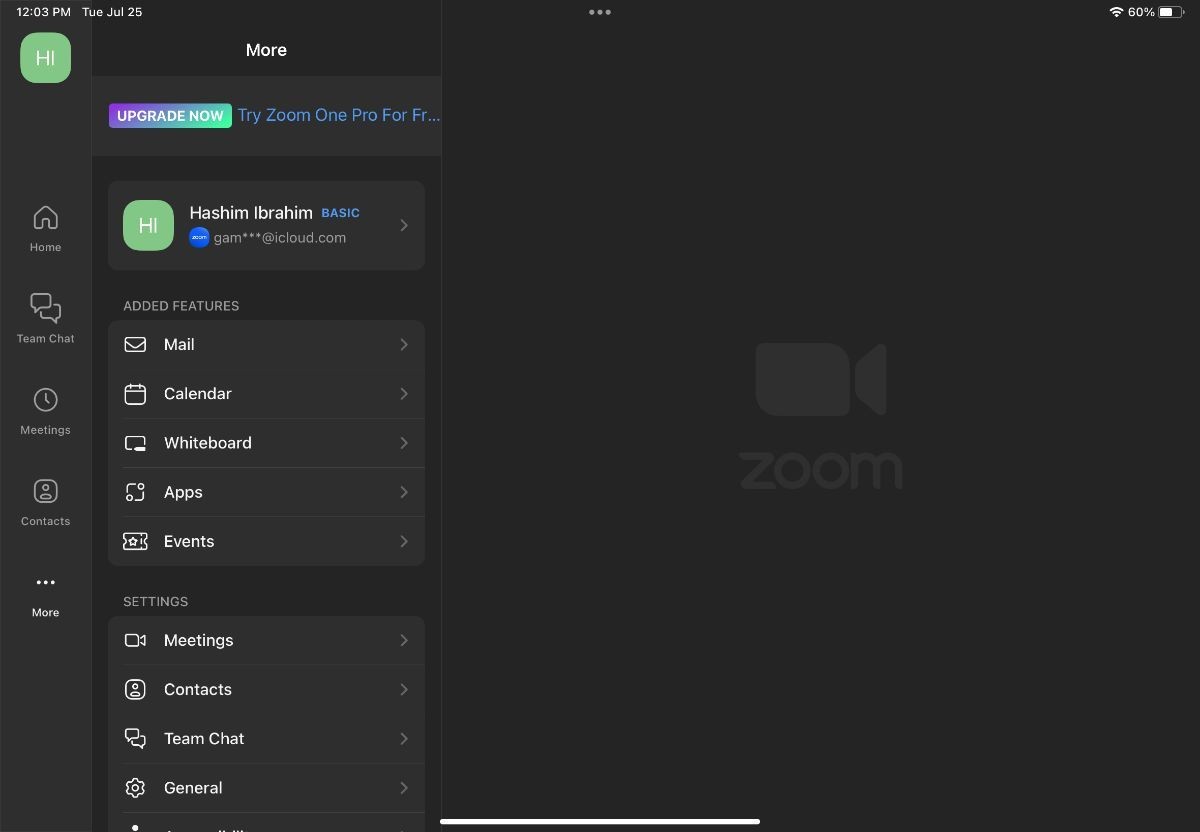 Zoom trên iPad giúp học sinh học tập trực tuyến